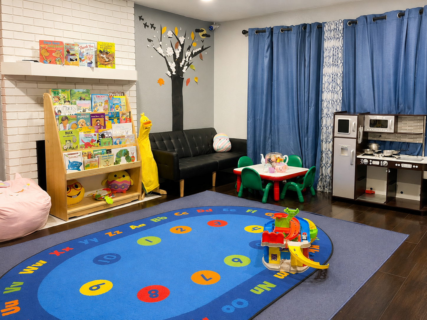 Rose Childcare reading and play area