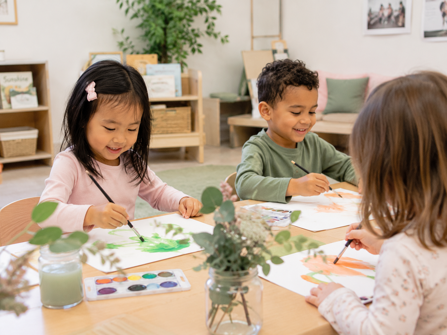 Preschool children learning